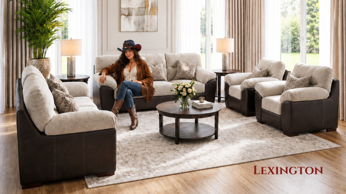 Premium sofa set featuring an internal steel frame, zigzag spring suspension, pocket coil support, Dunlop foam, latex layers, and easy-care upholstery.